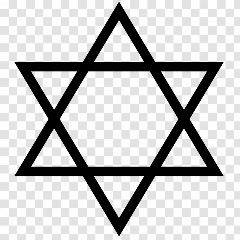 Star Of David Judaism Clip Art - Symbol Transparent PNG