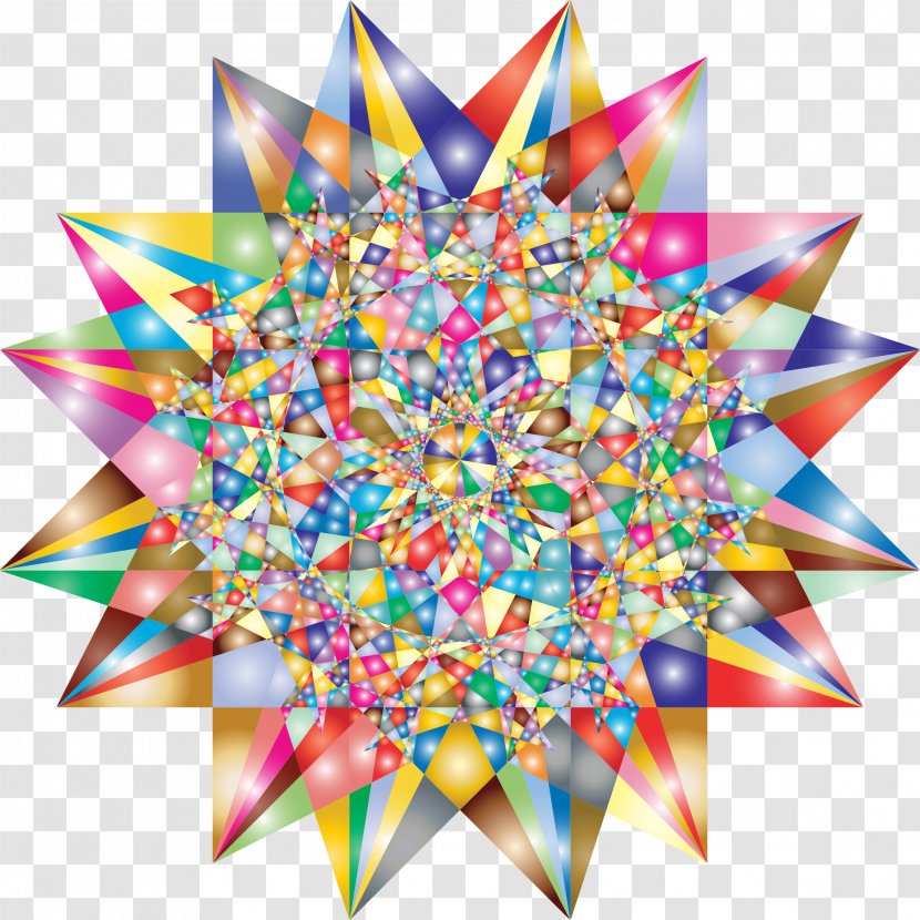 Star Geometry Symmetry Triangle Shape - Craft - Orb Transparent PNG