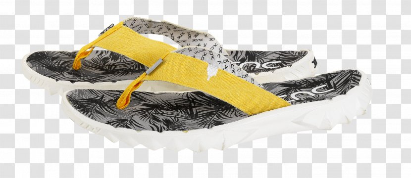 Sandal Flip-flops Sports Shoes Leather - Yellow Transparent PNG