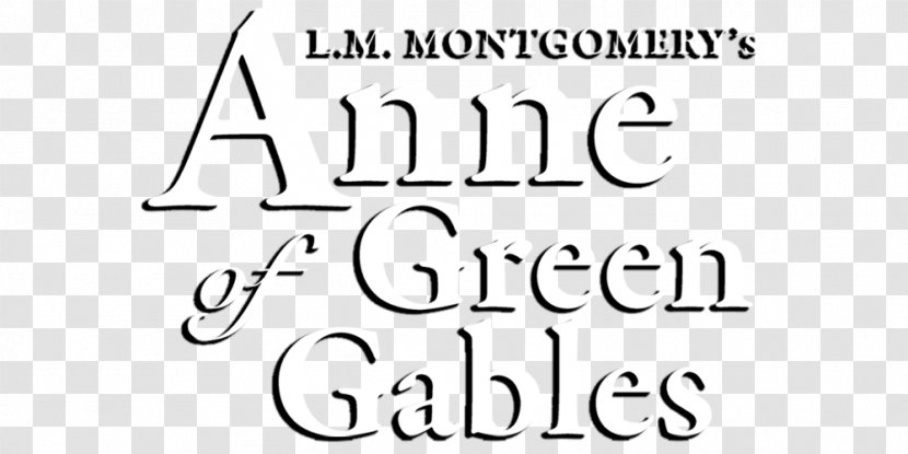 Brand Number Logo Angle - Black - Anne Of Green Gables] Transparent PNG