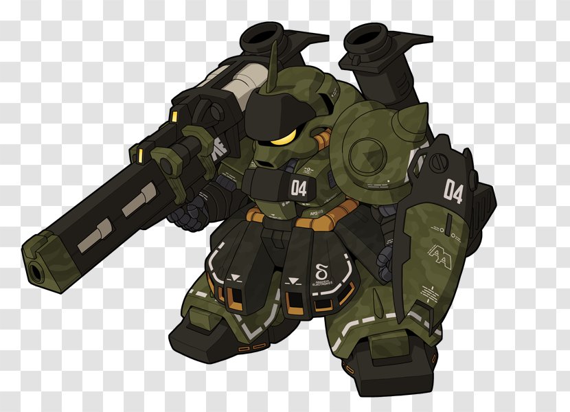 Gundam Breaker 2 3 Principality Of Zeon - Military Camouflage - Machine Transparent PNG