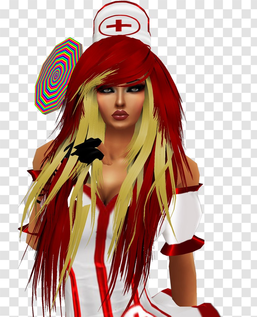 Wig Red Hair Brown Transparent PNG