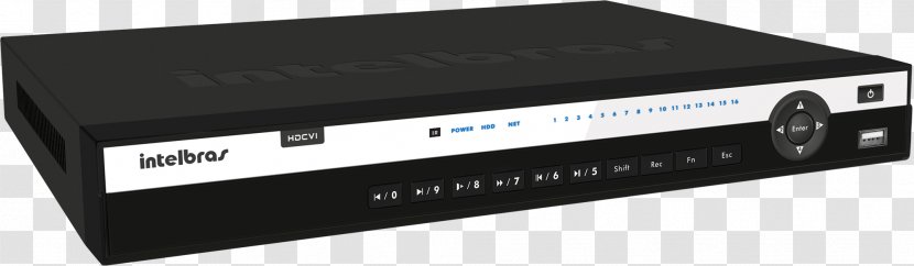 Digital Video Recorders Network Recorder Recording Data - Stereo Amplifier - Full Hd 720 Transparent PNG