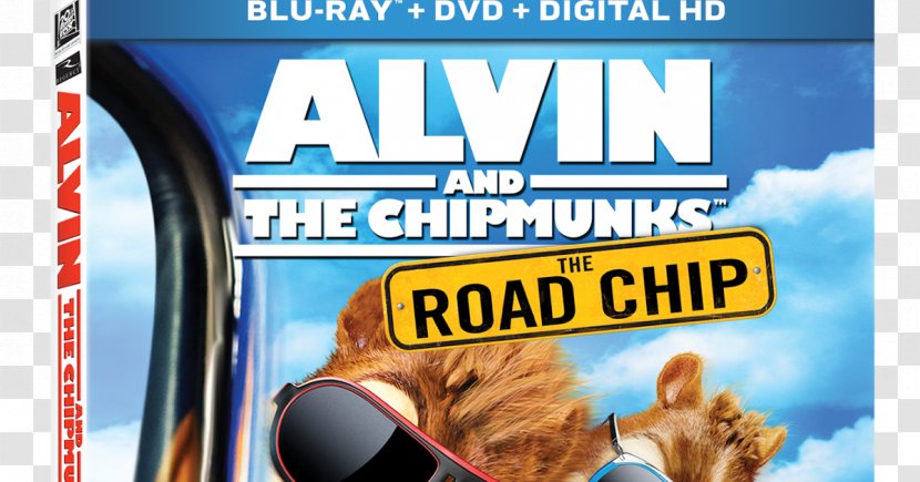 Blu-ray Disc Simon Theodore Seville Alvin And The Chipmunks In Film - Jason Lee - Dvd Transparent PNG