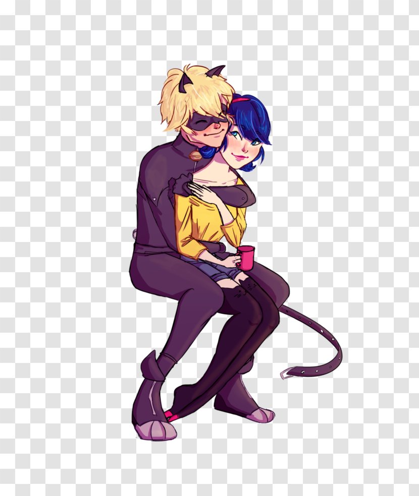 Adrien Agreste Marinette Plagg Miraculous Ladybug Art - Frame Transparent PNG