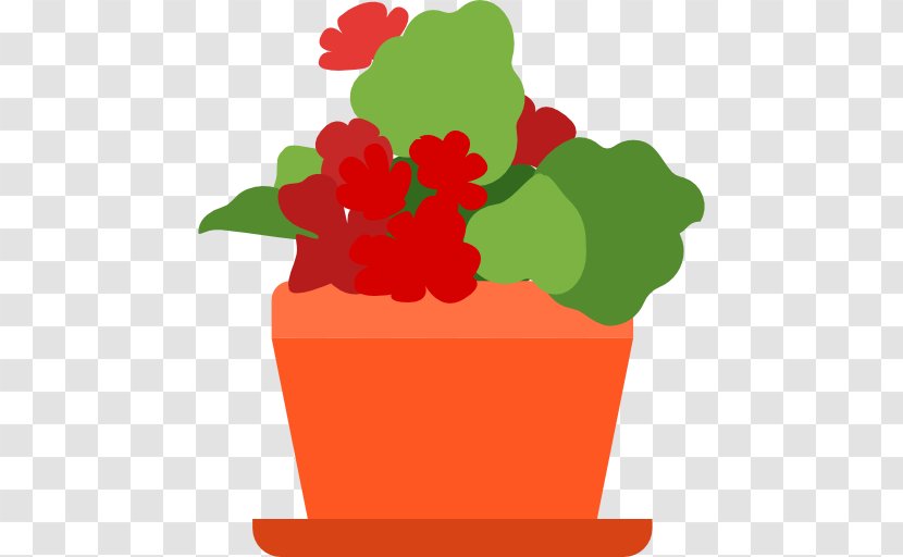 Flowerpot Plant Garden - Flowering Transparent PNG