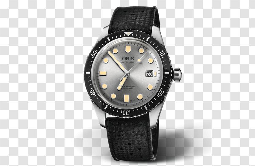 Oris Divers Sixty-Five Automatic Watch Diving - Metal Transparent PNG