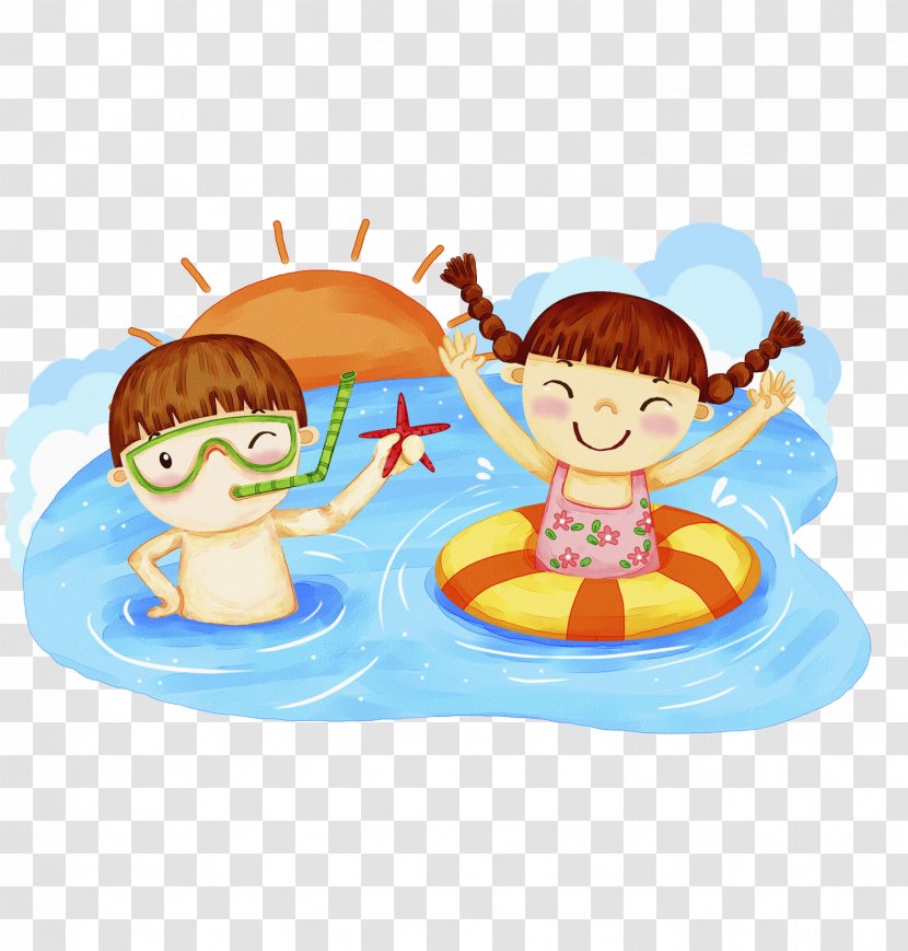 A Swimming Child - Safety - Play Transparent PNG