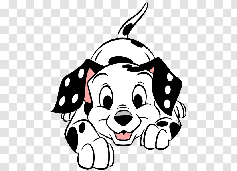 Dalmatian Dog Mickey Mouse Minnie Clip Art - Snout Transparent PNG