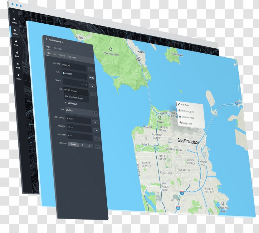 Mapbox World Map Google Maps Plan - City Transparent PNG