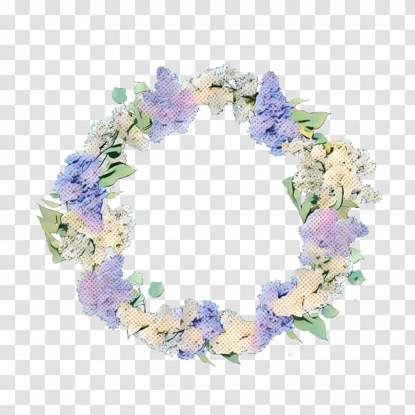 Purple Flower Wreath - Cornales - Delphinium Morning Glory Transparent PNG