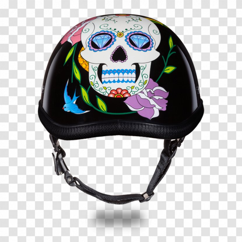Motorcycle Helmets Skull Racing Helmet - Cap Transparent PNG