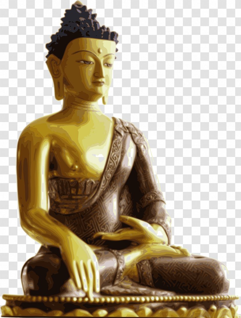 Golden Buddha Gautama The Buddhism Buddharupa - Buddhist Temple Transparent PNG