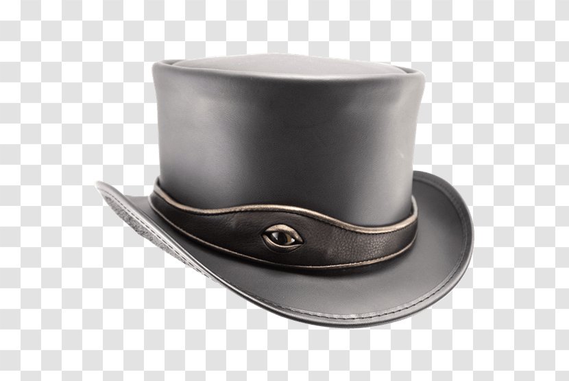 Top Hat HatWRKS Leather Clothing Accessories - Hatwrks Transparent PNG