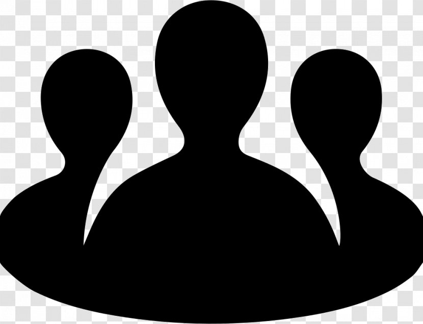 Clip Art - Silhouette - Group Meeting Transparent PNG