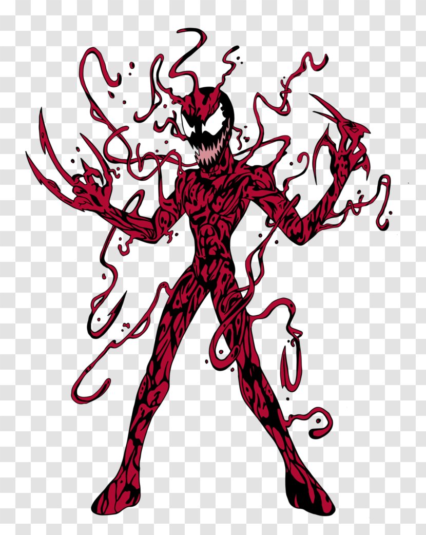 Spider-Man Carnage Venom Symbiote - Tree Transparent PNG