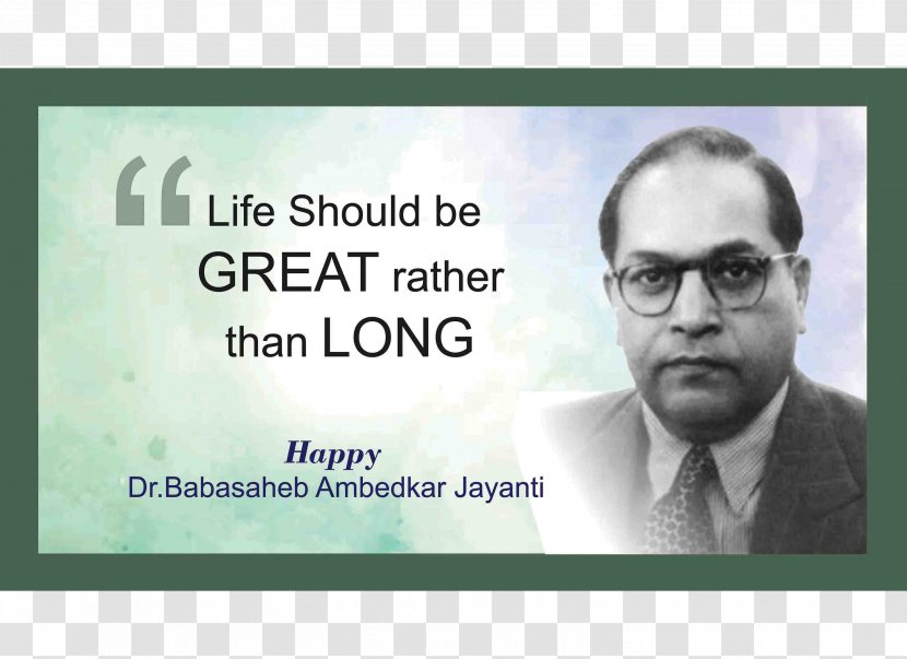 B. R. Ambedkar Jayanti Dr. Babasaheb India 14 April - Dalit - DR AMBEDKAR Transparent PNG
