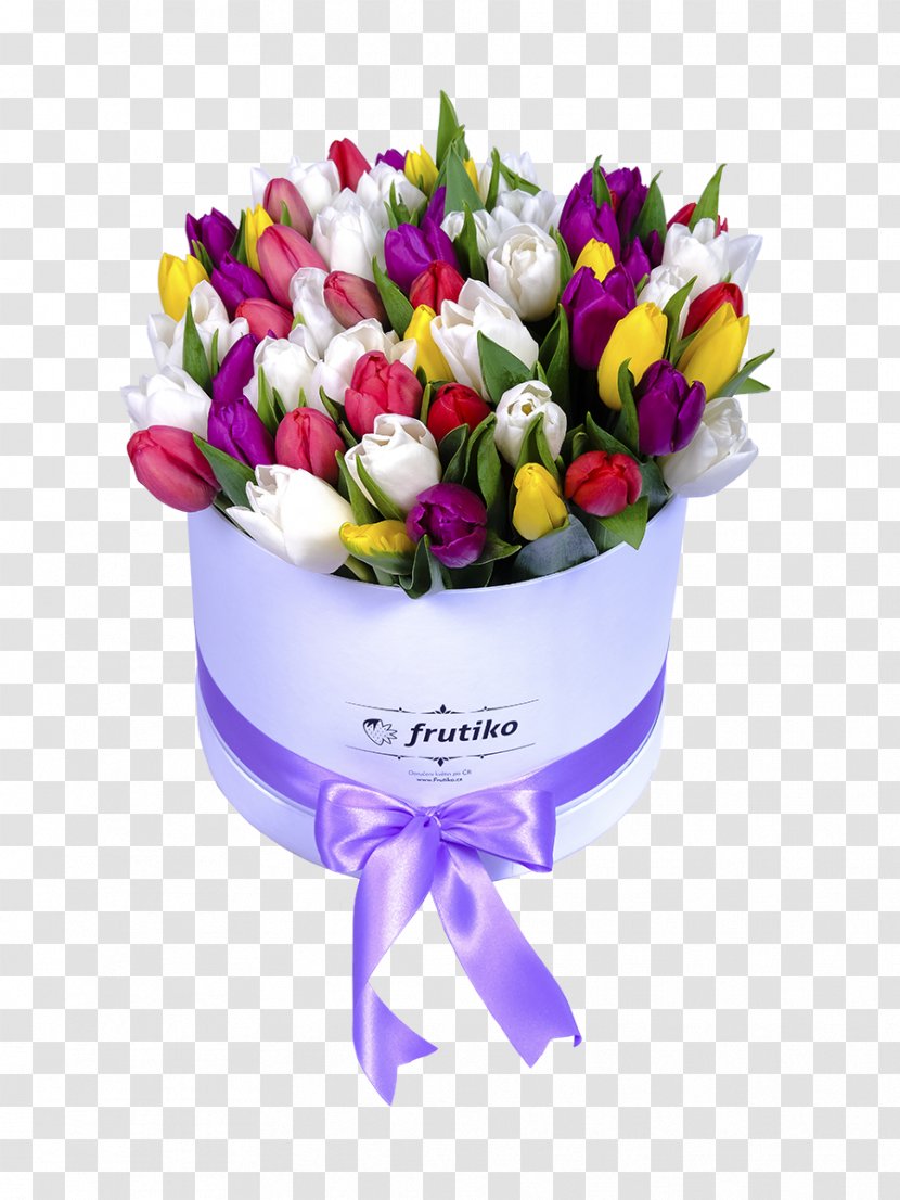 Tulip Cut Flowers Flower Bouquet Floristry - Garden Roses Transparent PNG