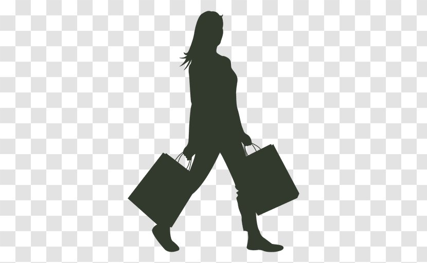 Silhouette Shopping - Joint Transparent PNG