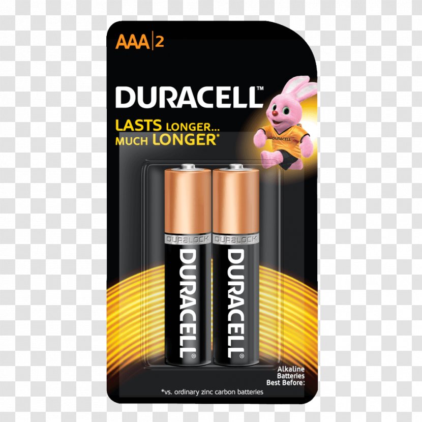 Battery Charger Duracell AAA Alkaline - Zinccarbon Transparent PNG