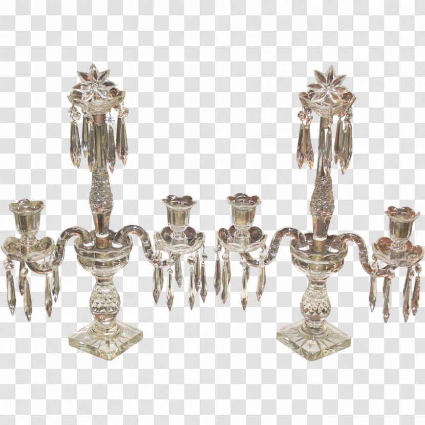 01504 Silver Candlestick - Brass Transparent PNG