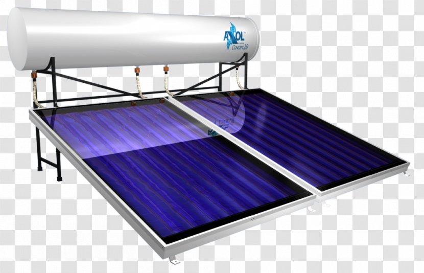 Solar Energy Calentador Panels Storage Water Heater - Vendor Transparent PNG