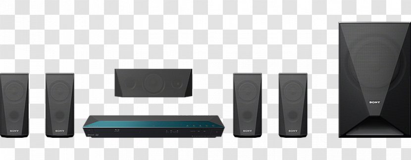 Blu-ray Disc Sony BDV-E3100 Home Theater Systems 5.1 Surround Sound BDV-E2100 - Dolby Digital Plus Transparent PNG