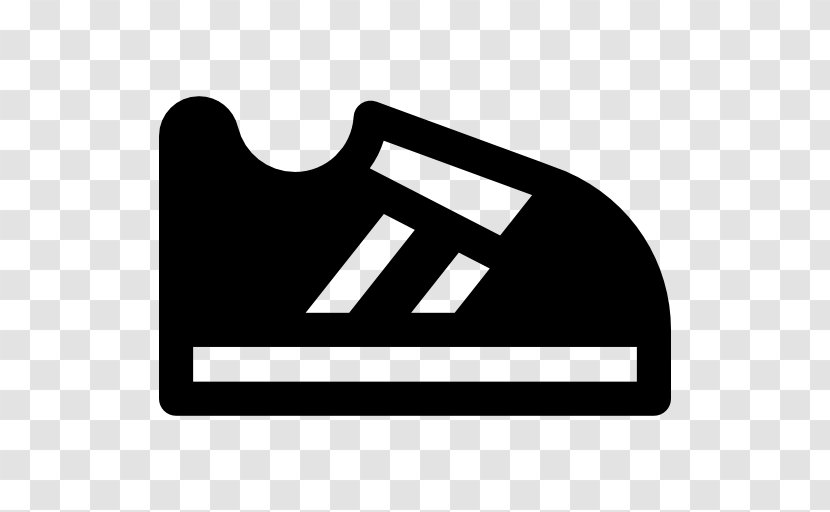 Logo Brand Font - Black And White - Sport Shoe Transparent PNG