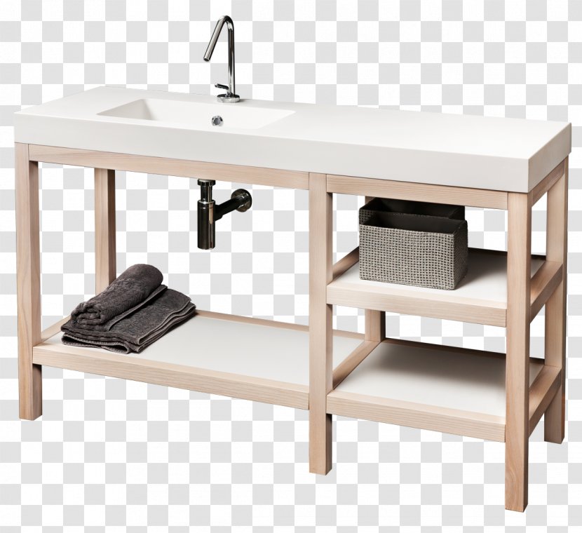 Sink Furniture Countertop Bathroom Bathtub - Stone Transparent PNG