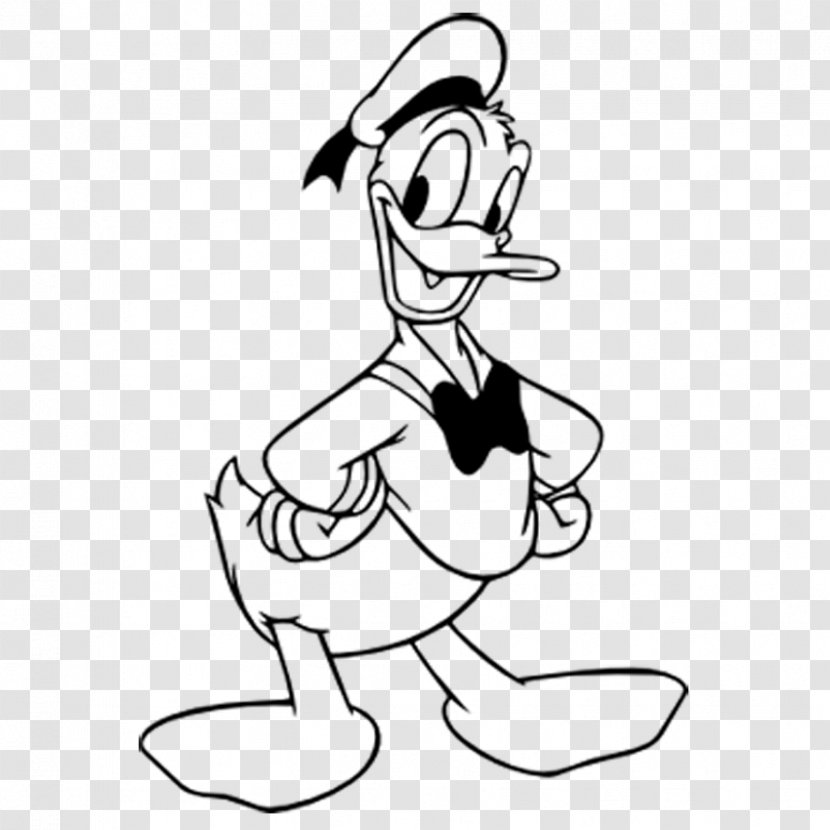 Donald Duck Daisy Mickey Mouse Coloring Book - Cartoon Transparent PNG