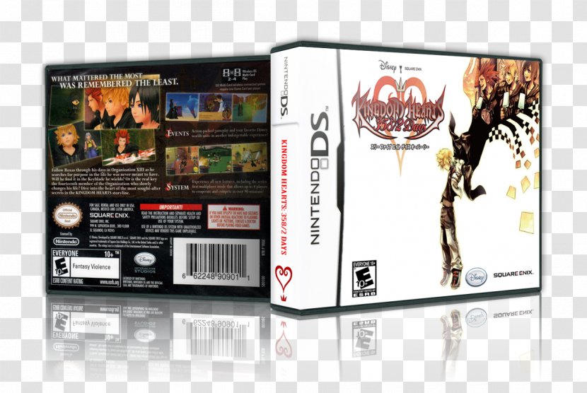 Nintendo DS Kingdom Hearts 358/2 Days Hearts: Chain Of Memories PlayStation 2 Video Game - Screenshot Transparent PNG
