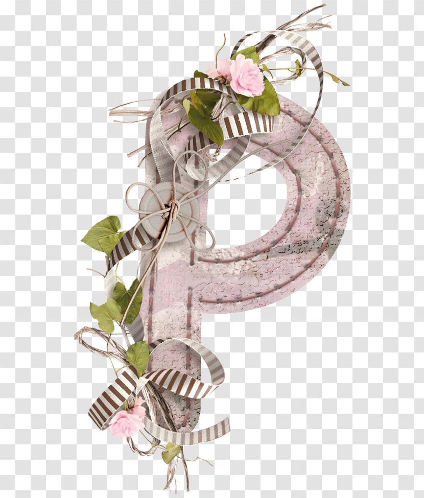 Letter Alphabet Floral Design - Flora - Decoration P Transparent PNG