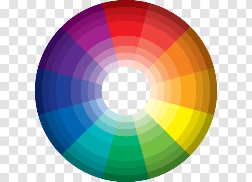 Color Wheel Scheme Theory Paint - Colors Transparent PNG
