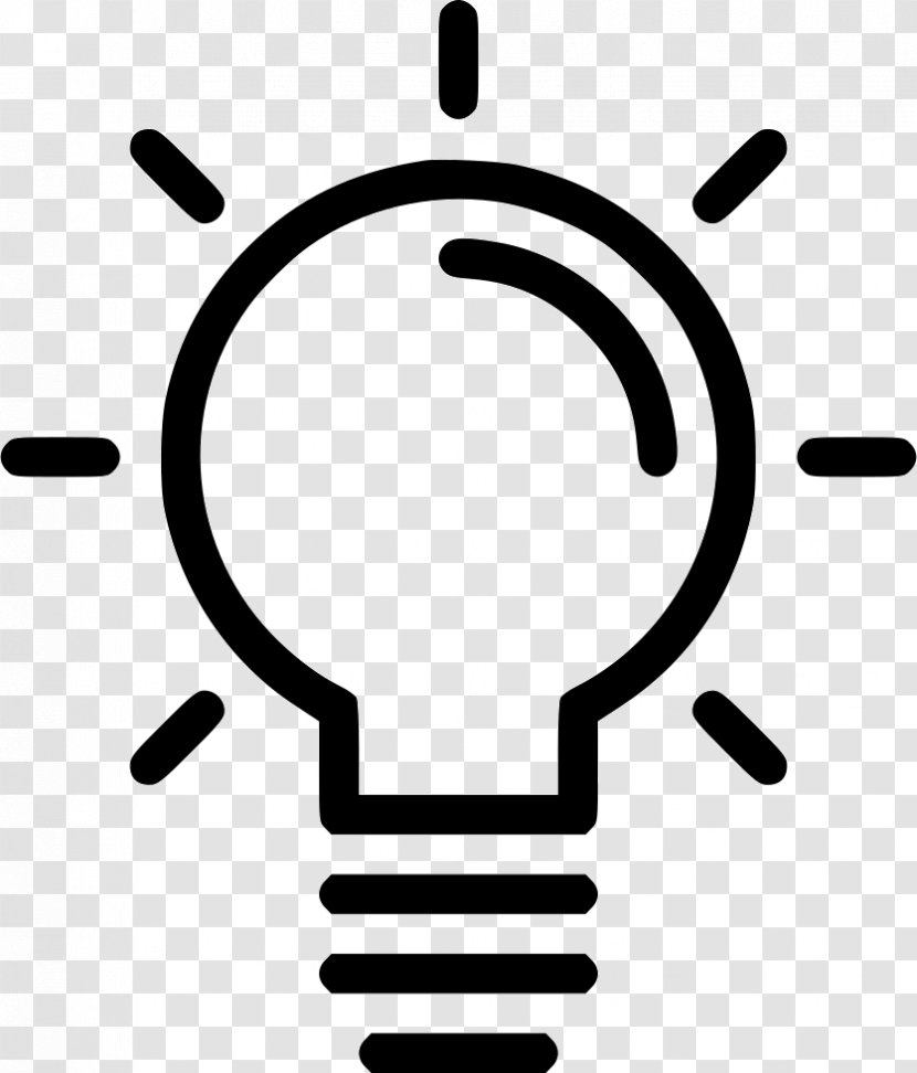 Incandescent Light Bulb Lamp Idea - IDEA Transparent PNG