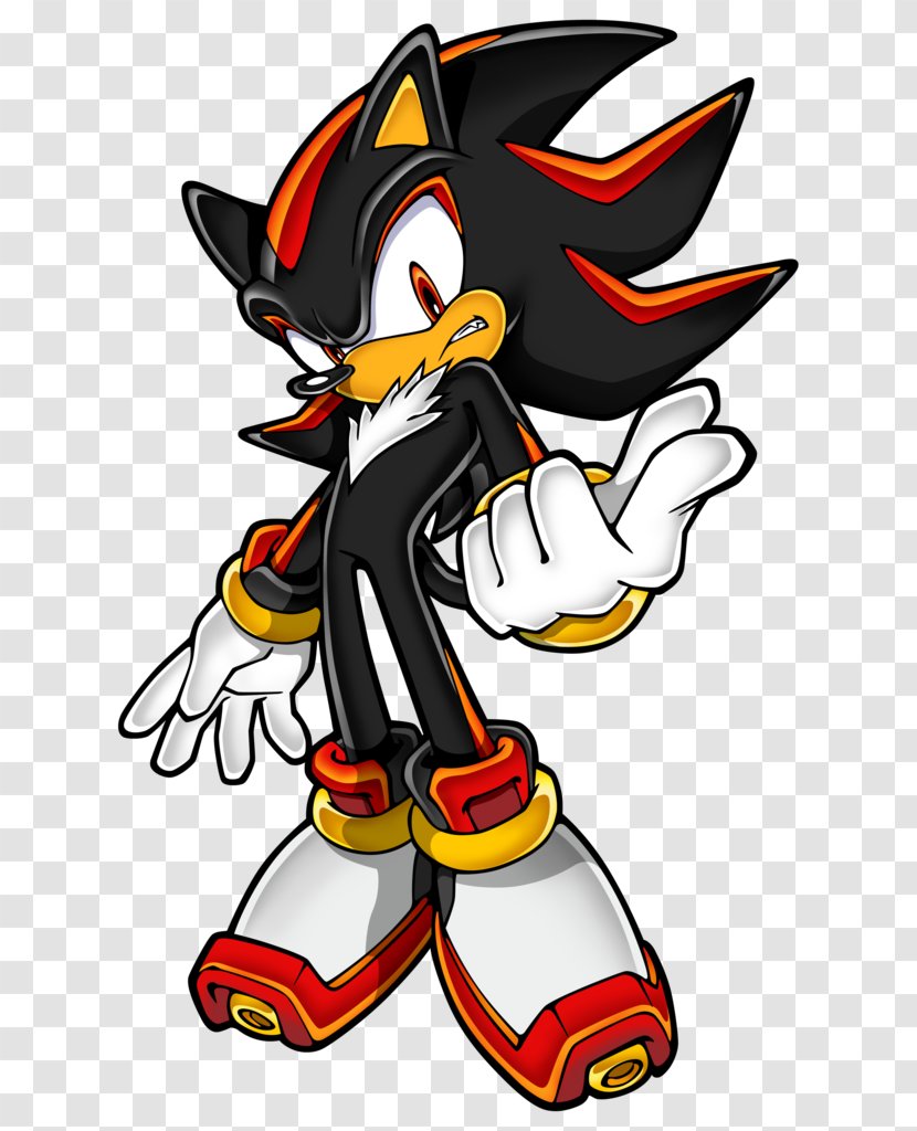Shadow The Hedgehog Sonic Adventure 2 - Fictional Character - Running Body Transparent PNG