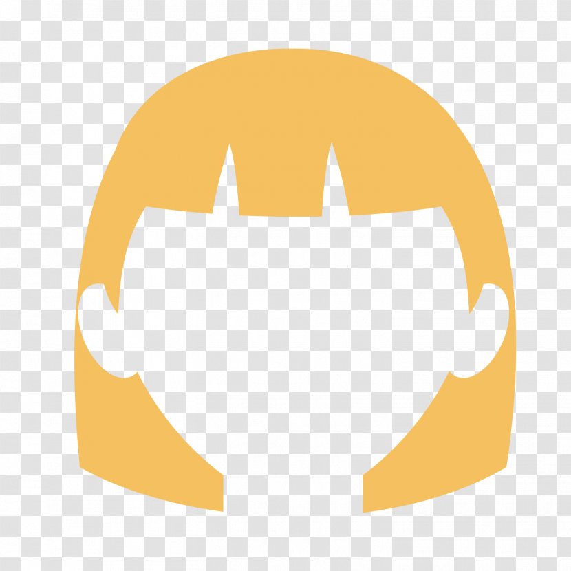 Wig Clip Art - Yellow - Golden Country Short Hair Female Transparent PNG
