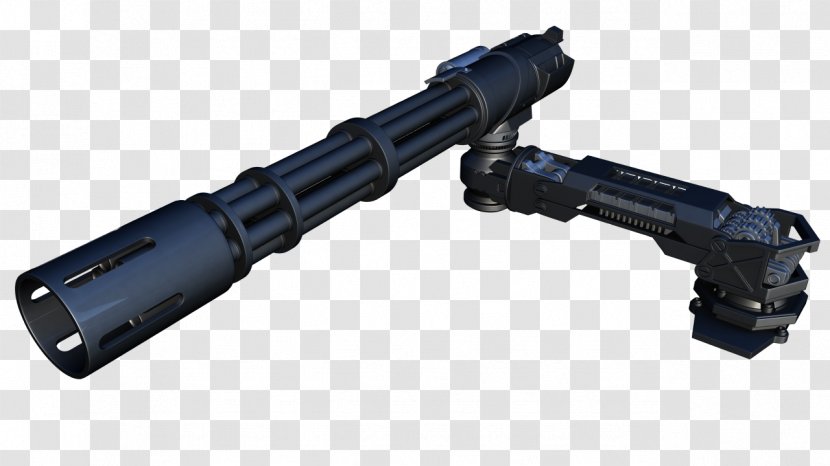 War Machine Weapon Firearm Gun Minigun - Arm Transparent PNG