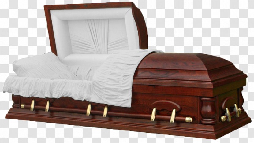 Wood Coffin Mahogany Burial Vault Funeral - Bestattungsurne Transparent PNG