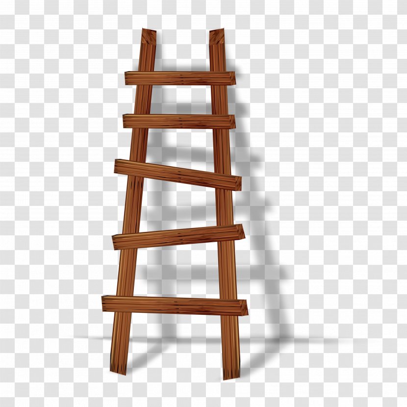 Ladder Wood - Furniture - Ladders Transparent PNG
