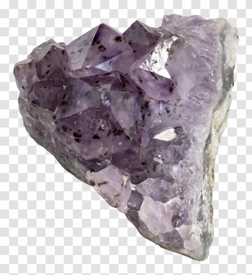 Crystal Amethyst Purple Quartz Transparent PNG