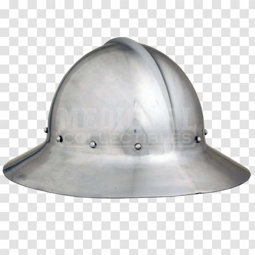 13th Century Middle Ages Kettle Hat Great Helm 14th - Morion - Helmet Transparent PNG