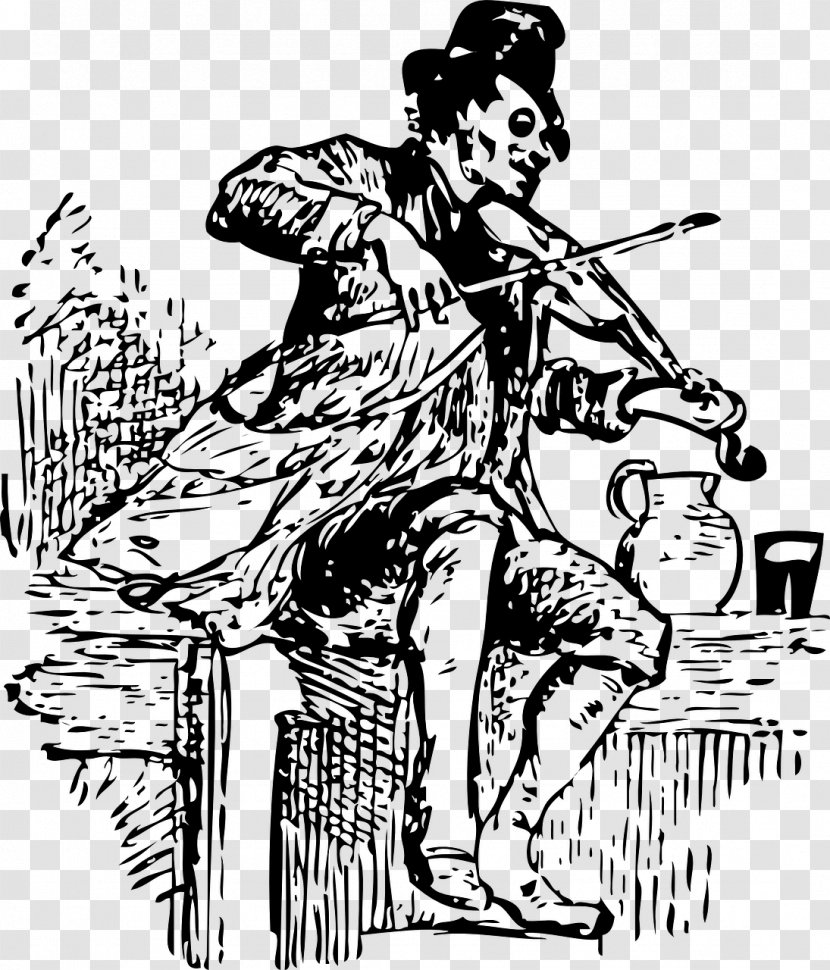 Fiddler On The Roof Violin Clip Art - Watercolor Transparent PNG