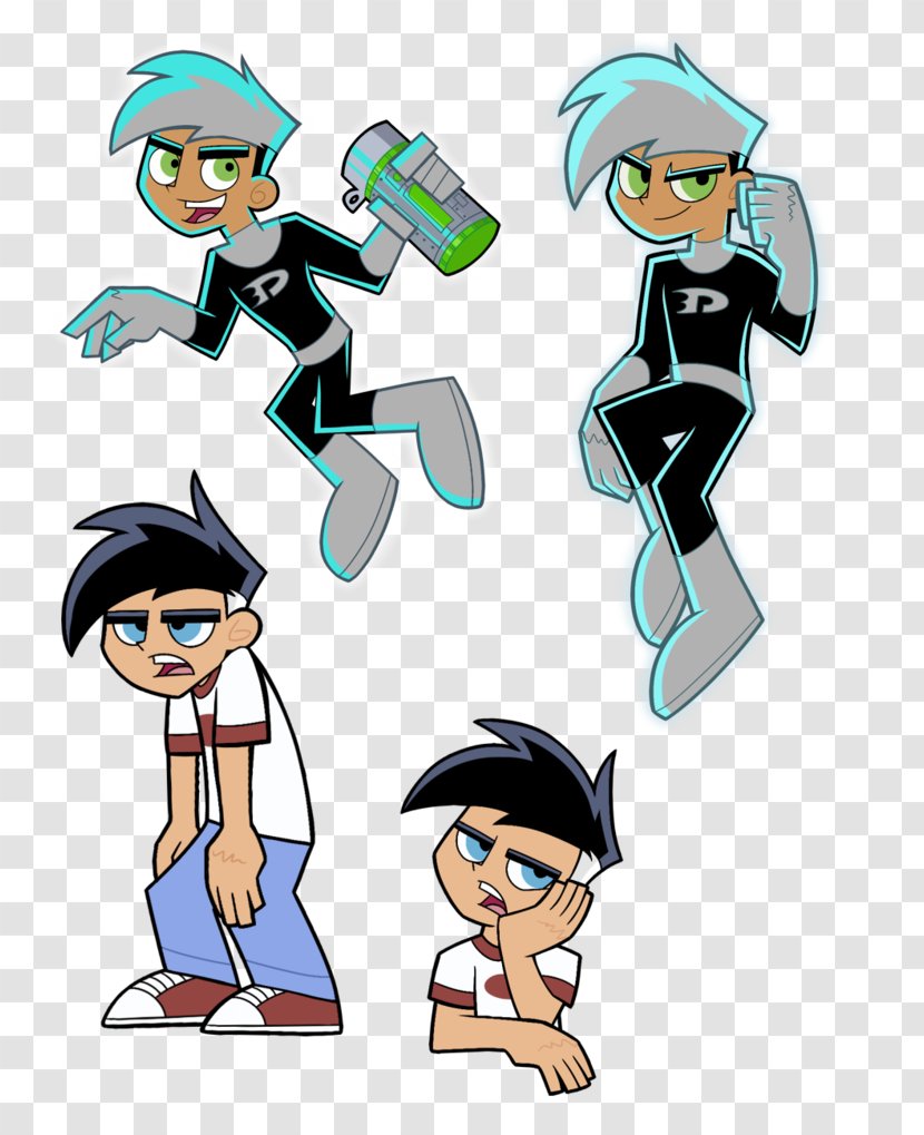 Dark Danny Dani Phantom DeviantArt Digital Art - Ghost Transparent PNG