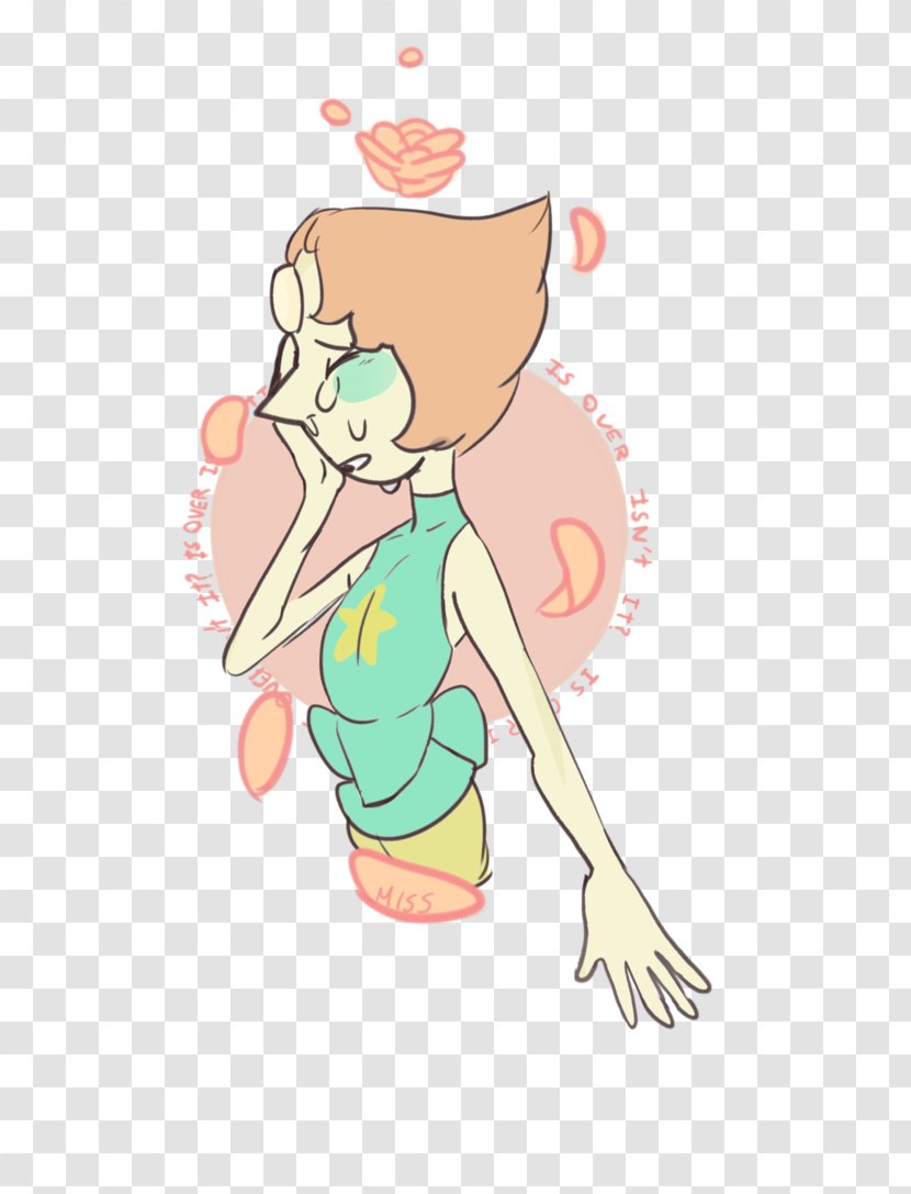Rose Quartz Crying Pearl - Cartoon - Ovary Transparent PNG