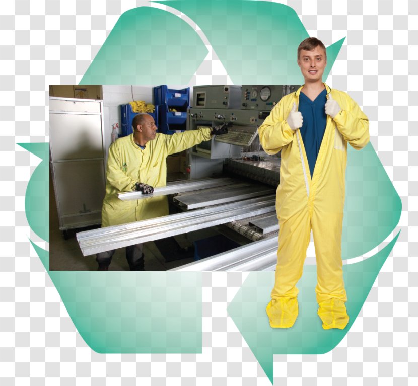 Service Outerwear - Yellow - Greening Environment Transparent PNG