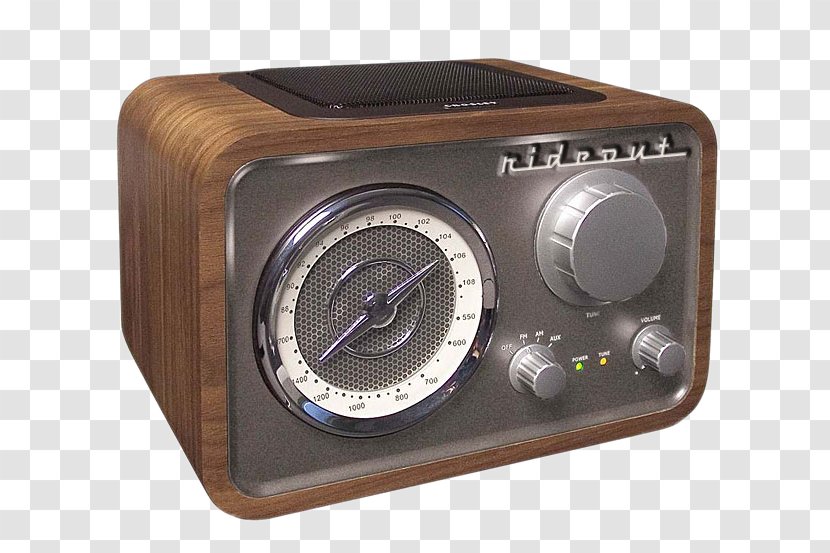 Antique Radio Clip Art - Electronic Device - Transparent Transparent PNG
