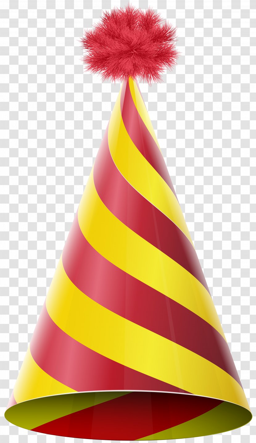 Party Hat Birthday Clip Art - Christmas Tree - Red Yellow Transparent Image Transparent PNG