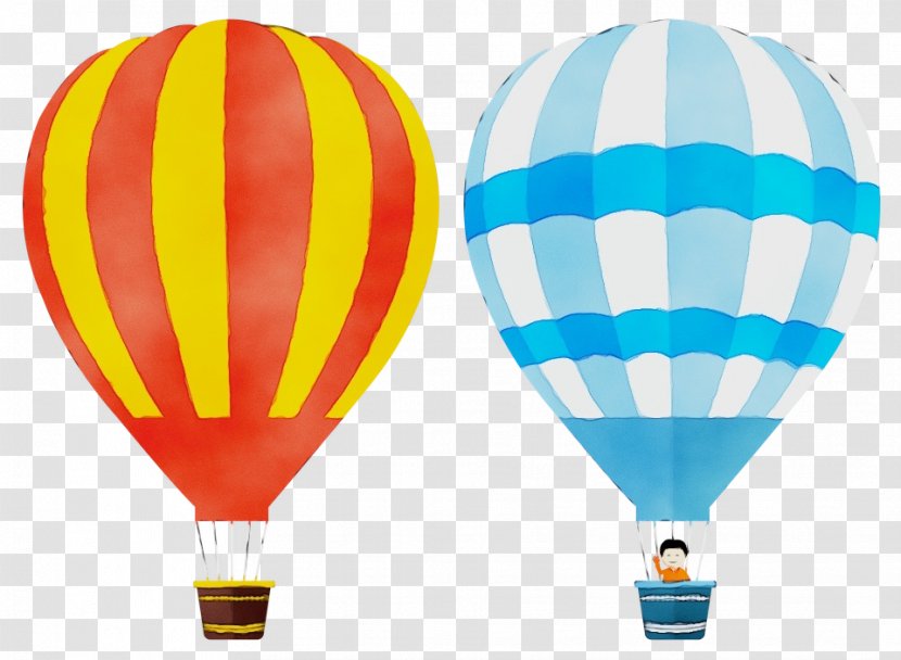 Hot Air Balloon Watercolor - Paint - Recreation Aerostat Transparent PNG