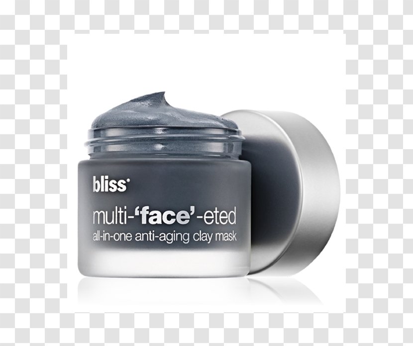 Cream Mask Face Bliss Clay - Multi Transparent PNG
