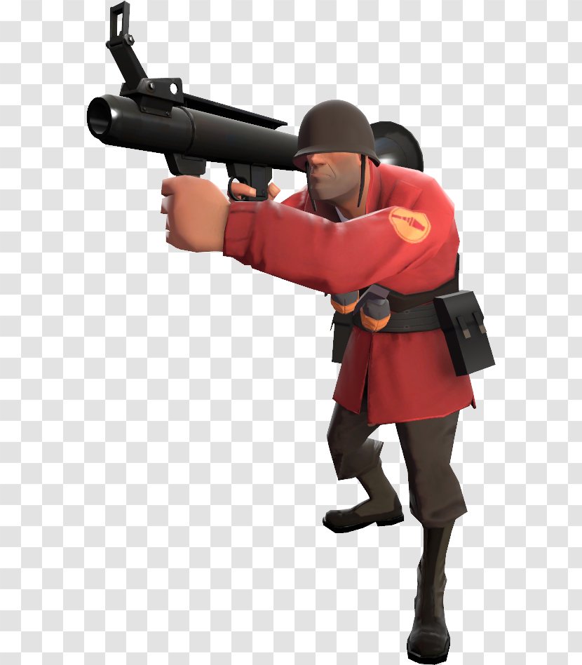 Team Fortress 2 Character Massively Multiplayer Online Game - Silhouette - FALLEN SOLDIER Transparent PNG